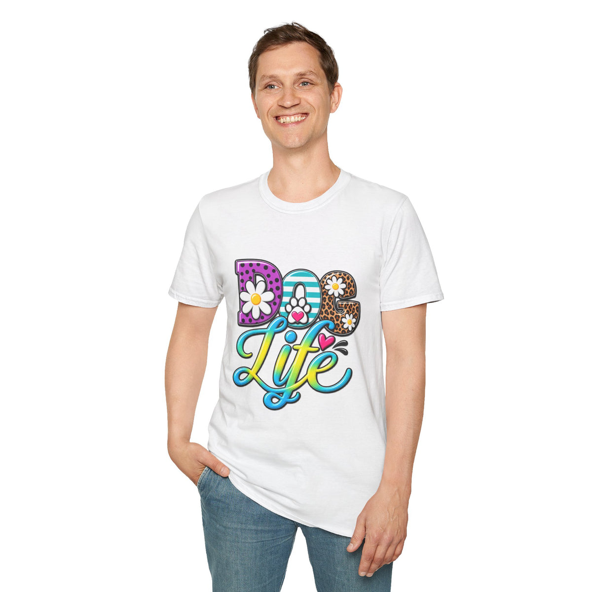 Dog Life T-Shirt — Daisy & Leopard