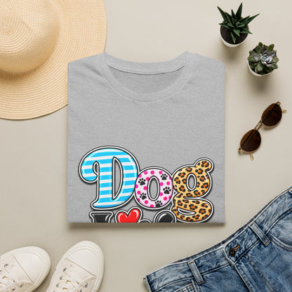 Dog Life T‑Shirt — Colorful Patterned Pet Lover Tee
