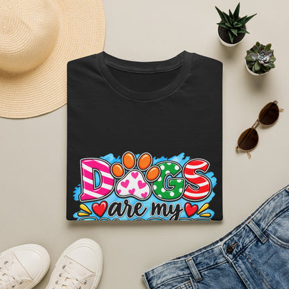 Dogs Are My Favorite People T-Shirt Paw Print Graphic