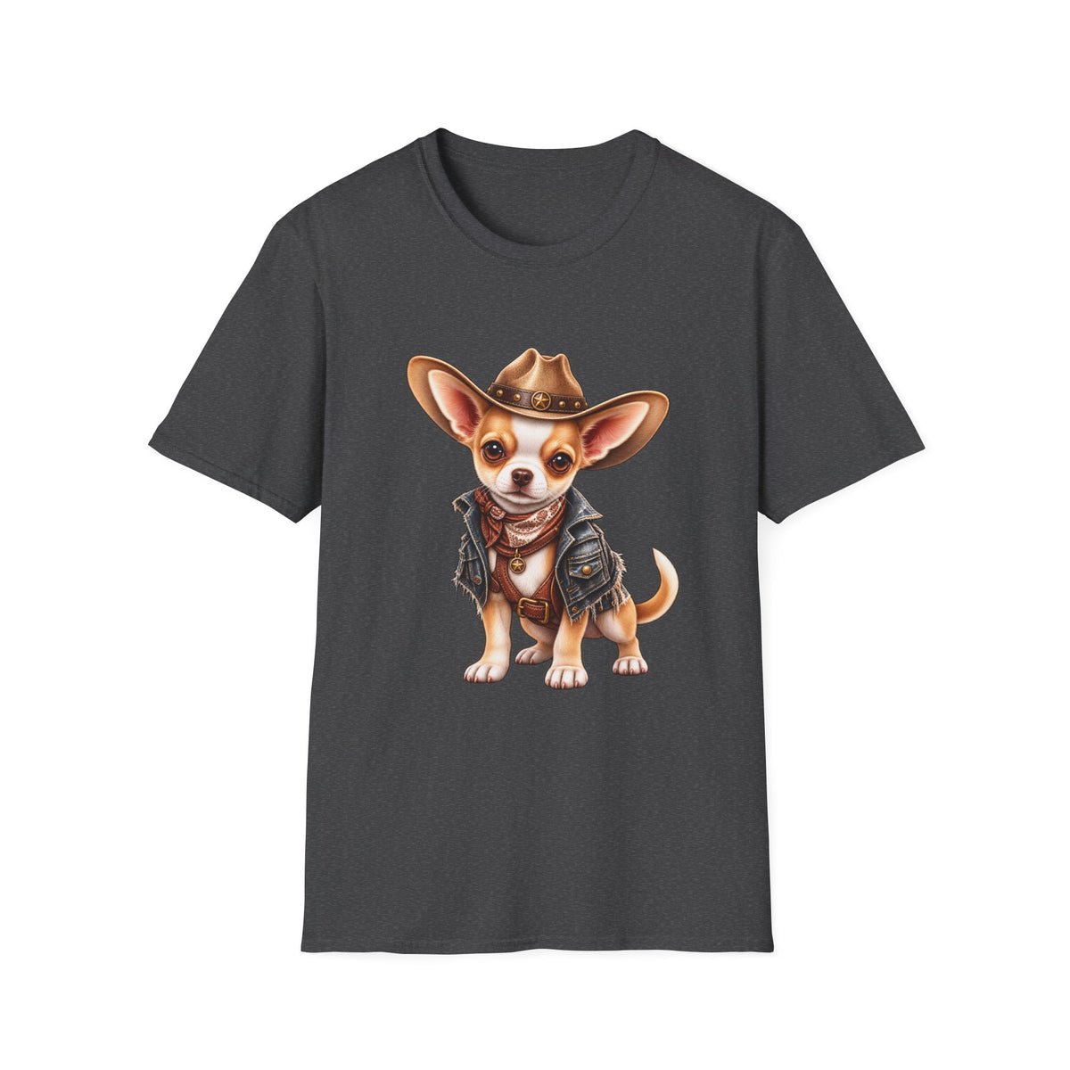Cowboy Chihuahua T-Shirt —Cute Western Dog