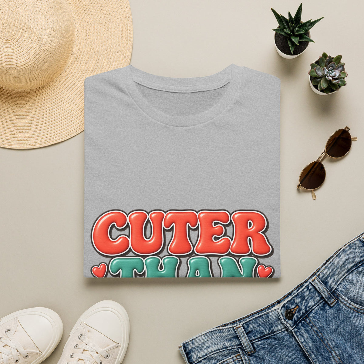 Cuter Than Cupid T‑Shirt — Retro Valentine Graphic Tee