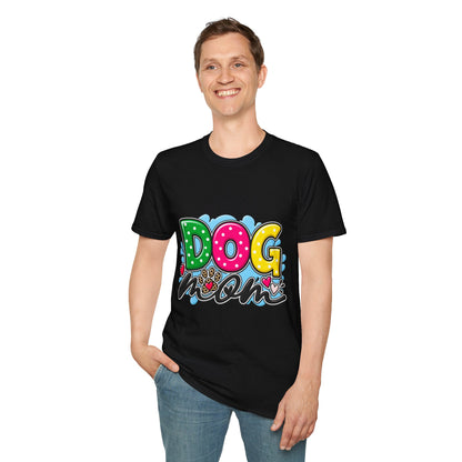 Dog Mom T‑Shirt Playful Pet Lover Tee