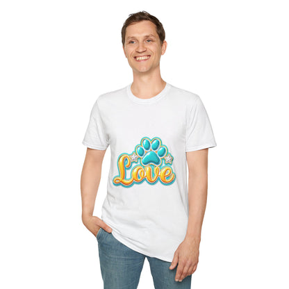 Pet Paw Love T-Shirt