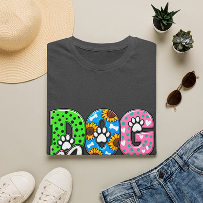 Dog Mama T-Shirt Paw Print Graphic Tee for Pet Lovers