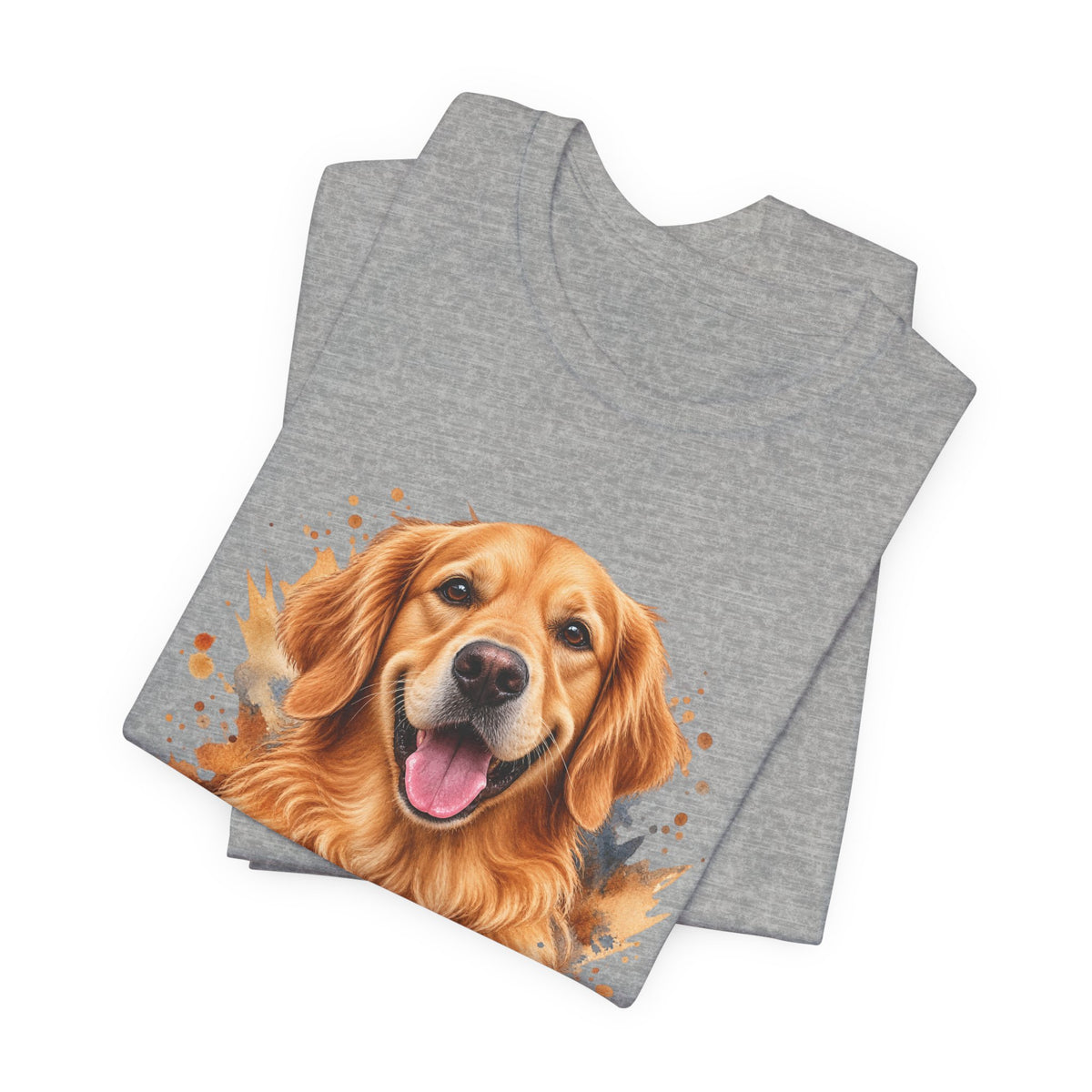 Custom Dog Name T-Shirt — Personalized Dog Portrait Tee