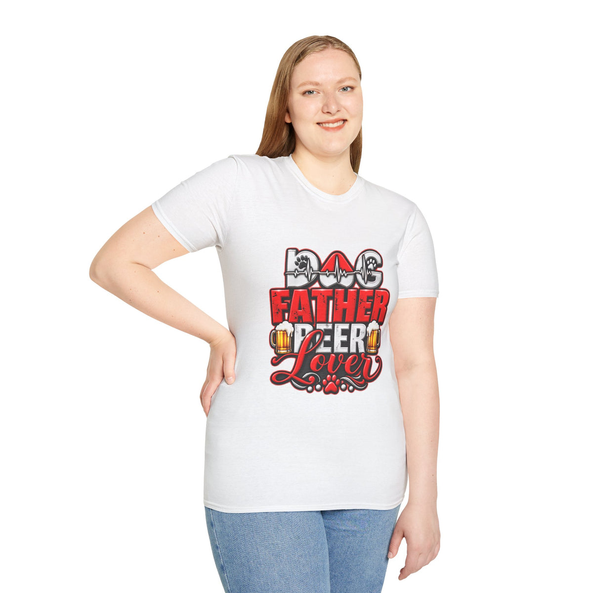 Dog Father Beer Lover T-Shirt
