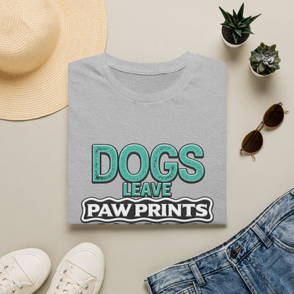 Dogs Leave Paw Prints, Forever in Our Hearts T-Shirt