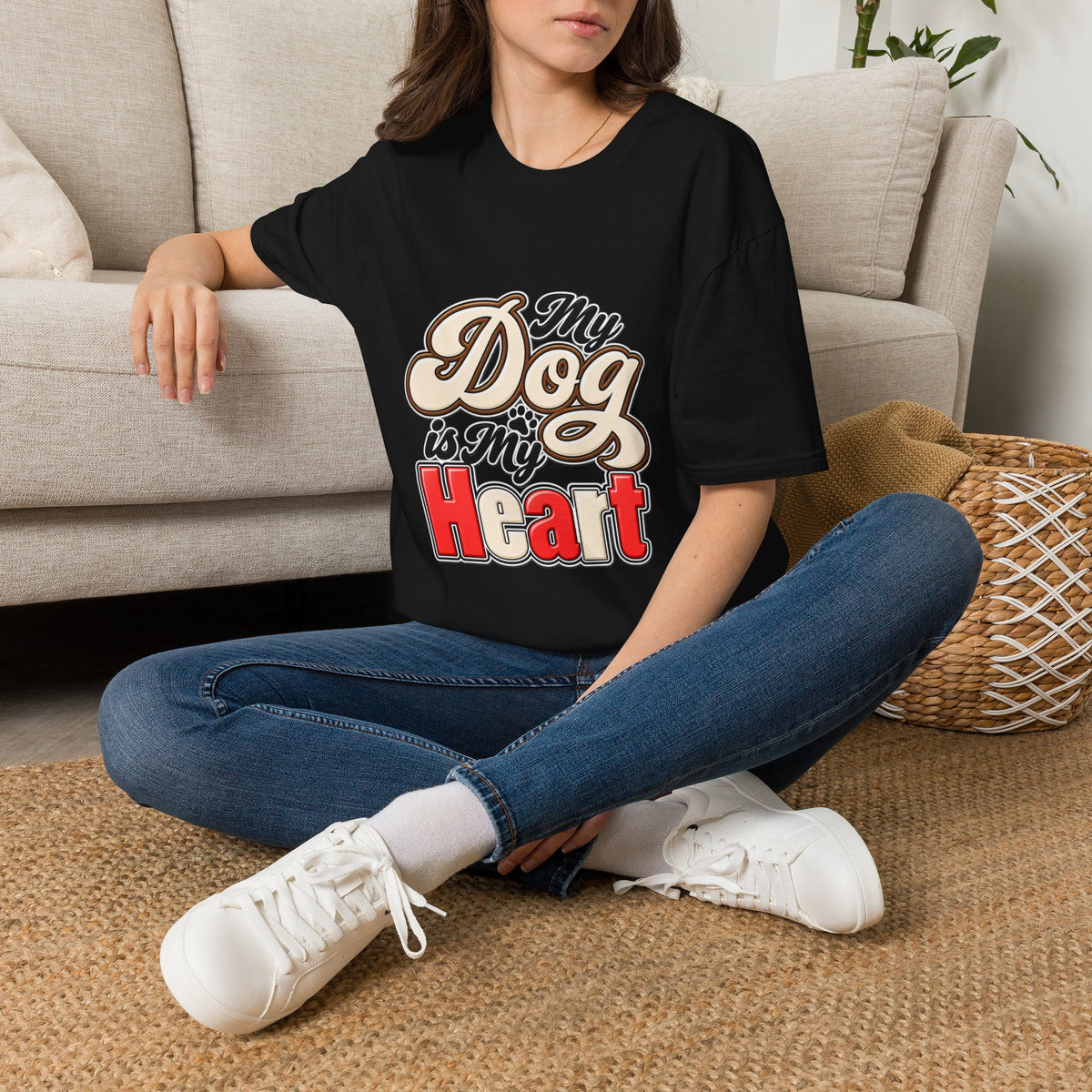 My Dog Is My Heart T‑Shirt