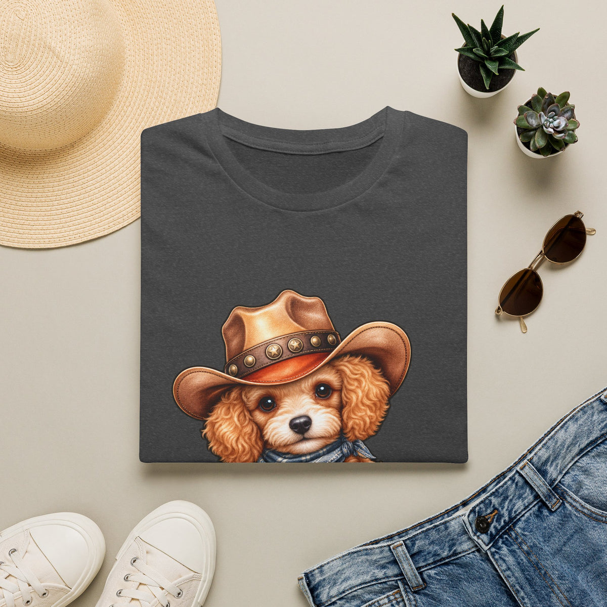 Cute Dog Graphic Tee for Pet Lovers