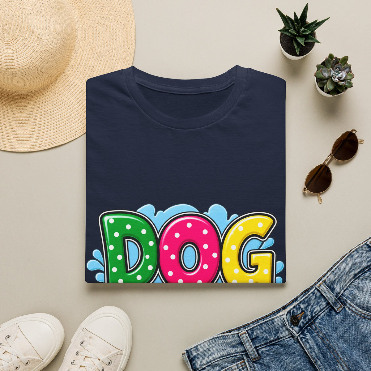 Dog Mom T‑Shirt Playful Pet Lover Tee