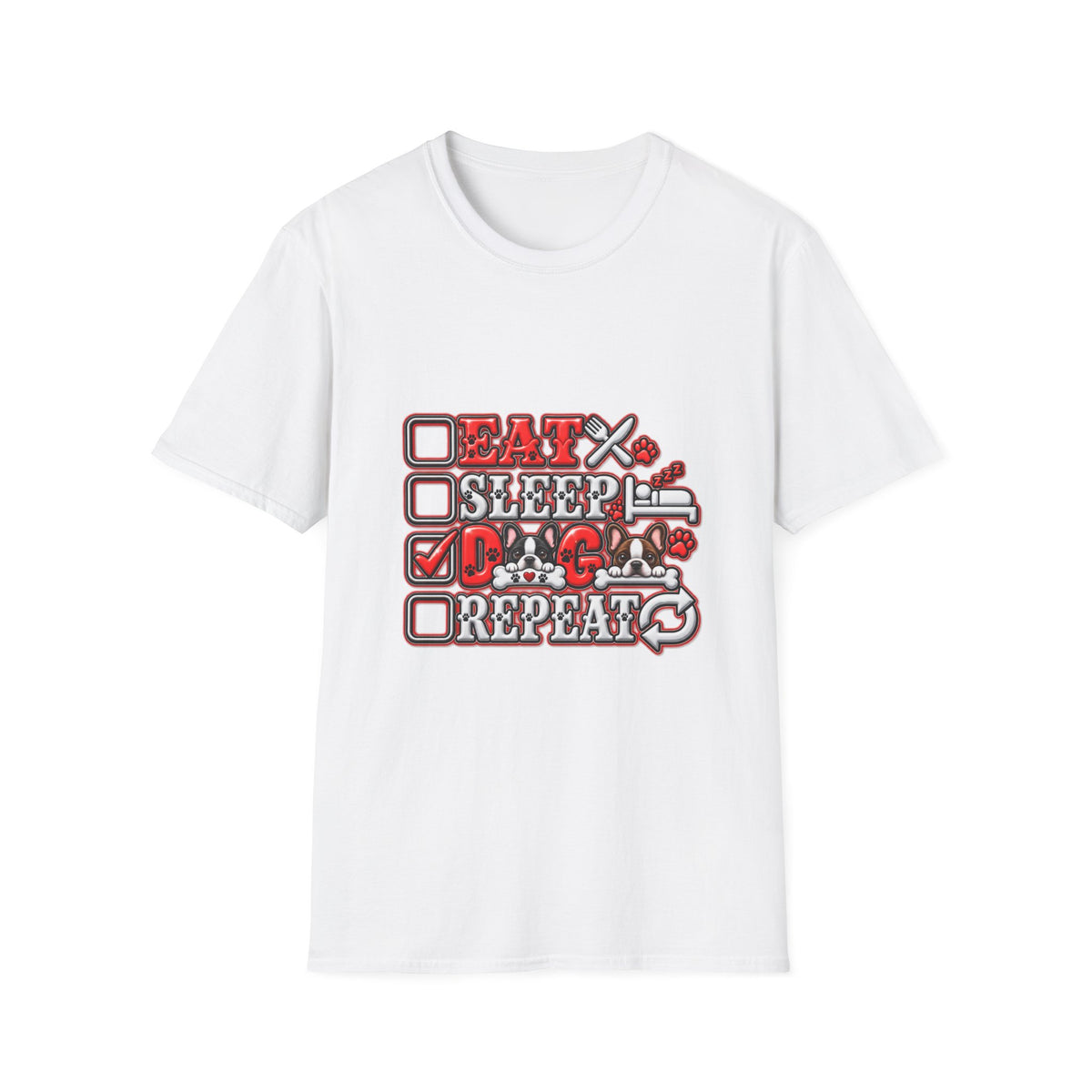 Eat Sleep Dog Repeat T-Shirt