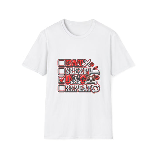 Eat Sleep Dog Repeat T-Shirt