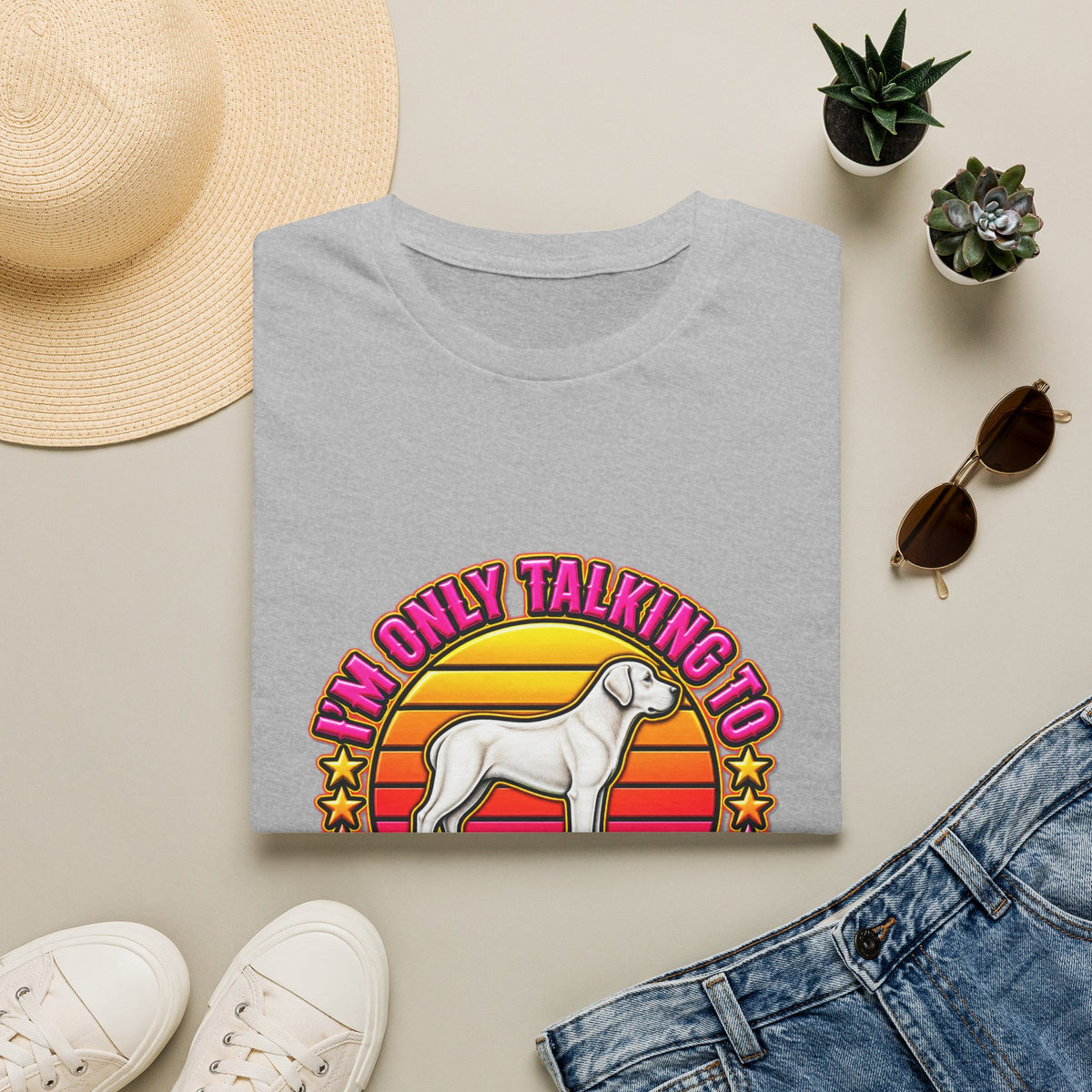 I’m Only Talking To My Dog Today T‑Shirt