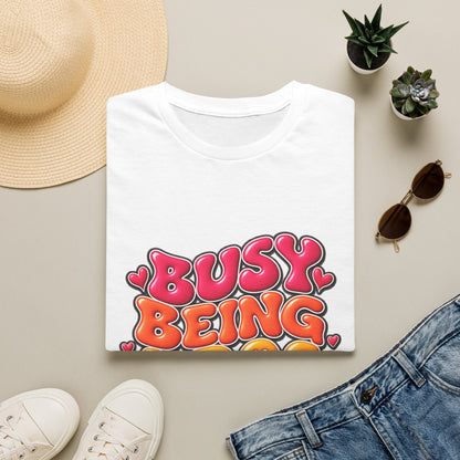 Dog Mama T-Shirt "Busy Being a Dog Mama"
