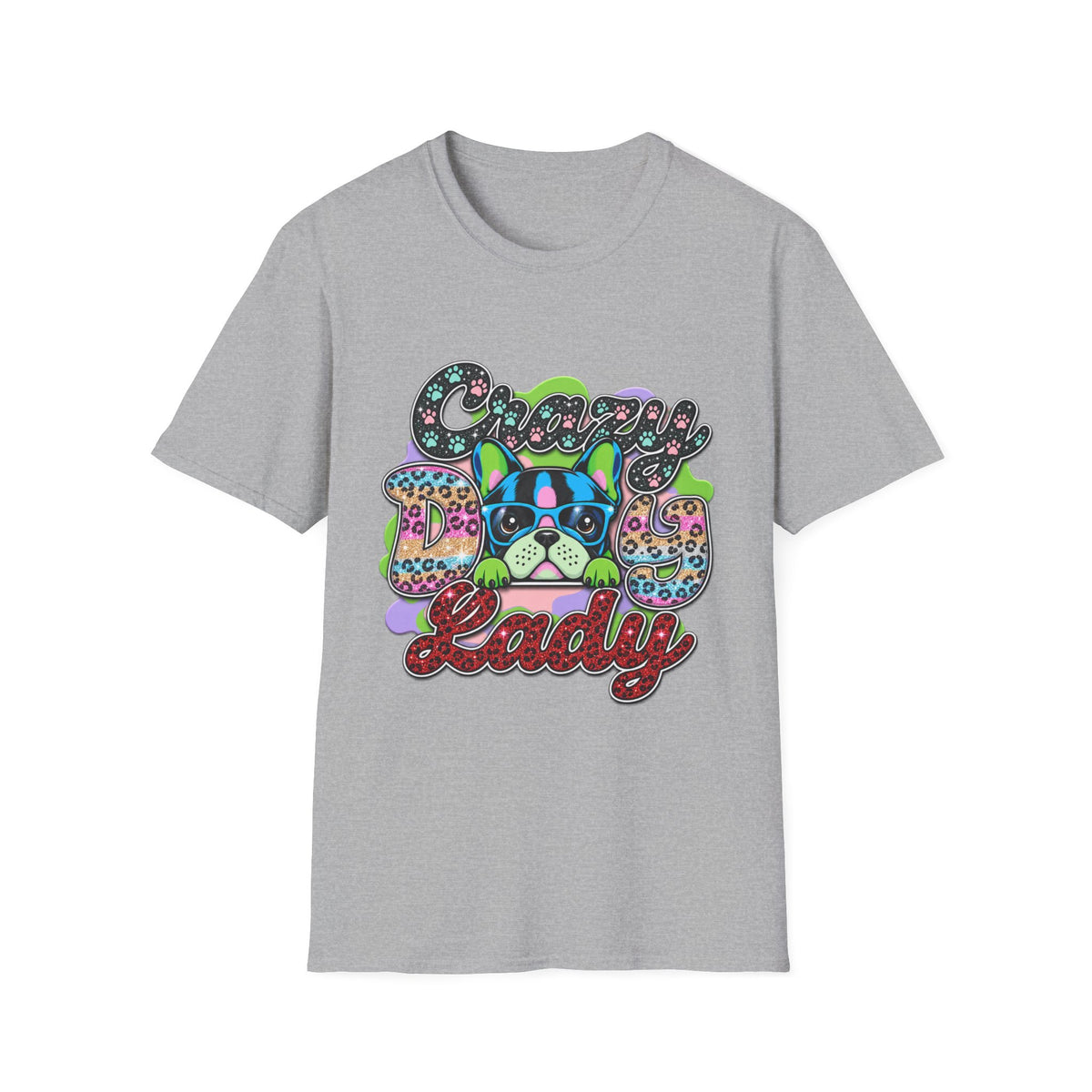 Crazy Dog Graphic T-Shirt