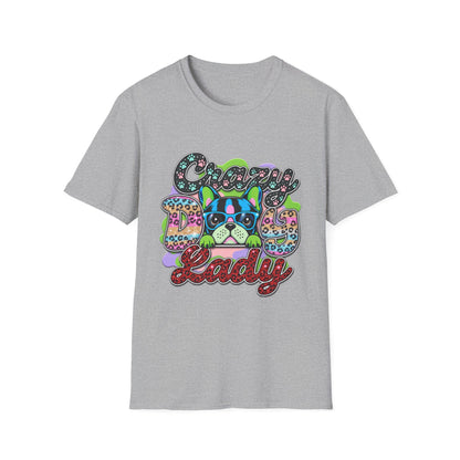 Crazy Dog Graphic T-Shirt