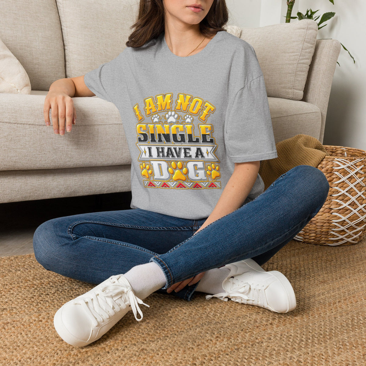 I Am Not Single I Have A Dog T-Shirt — Funny Dog Lover Tee