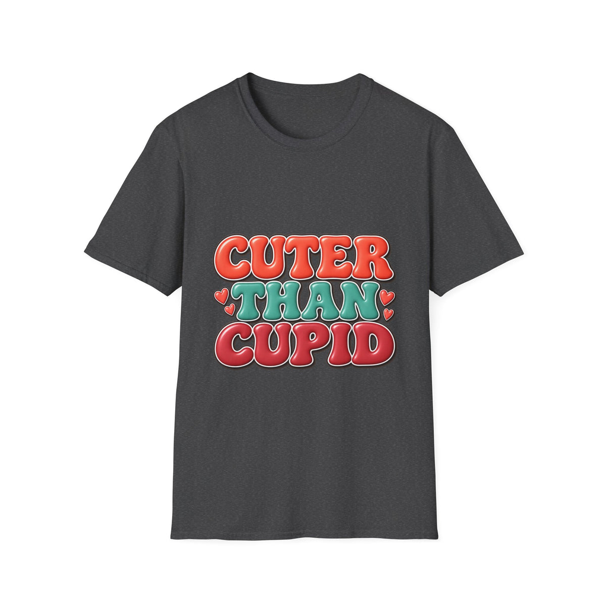 Cuter Than Cupid T‑Shirt — Retro Valentine Graphic Tee