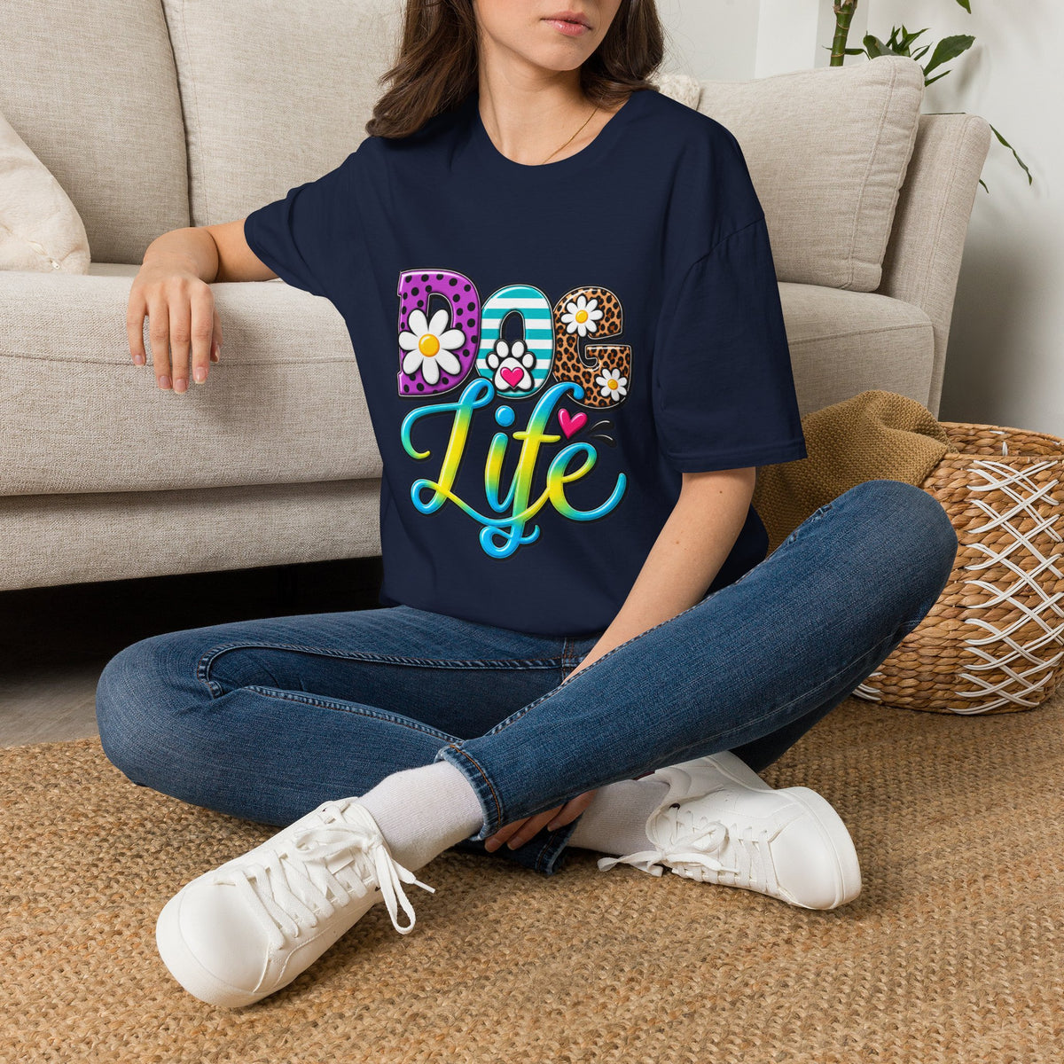 Dog Life T-Shirt — Daisy & Leopard