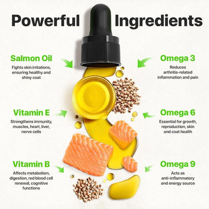 Charlie&Buddy Hemp Salmon Oil for Dogs