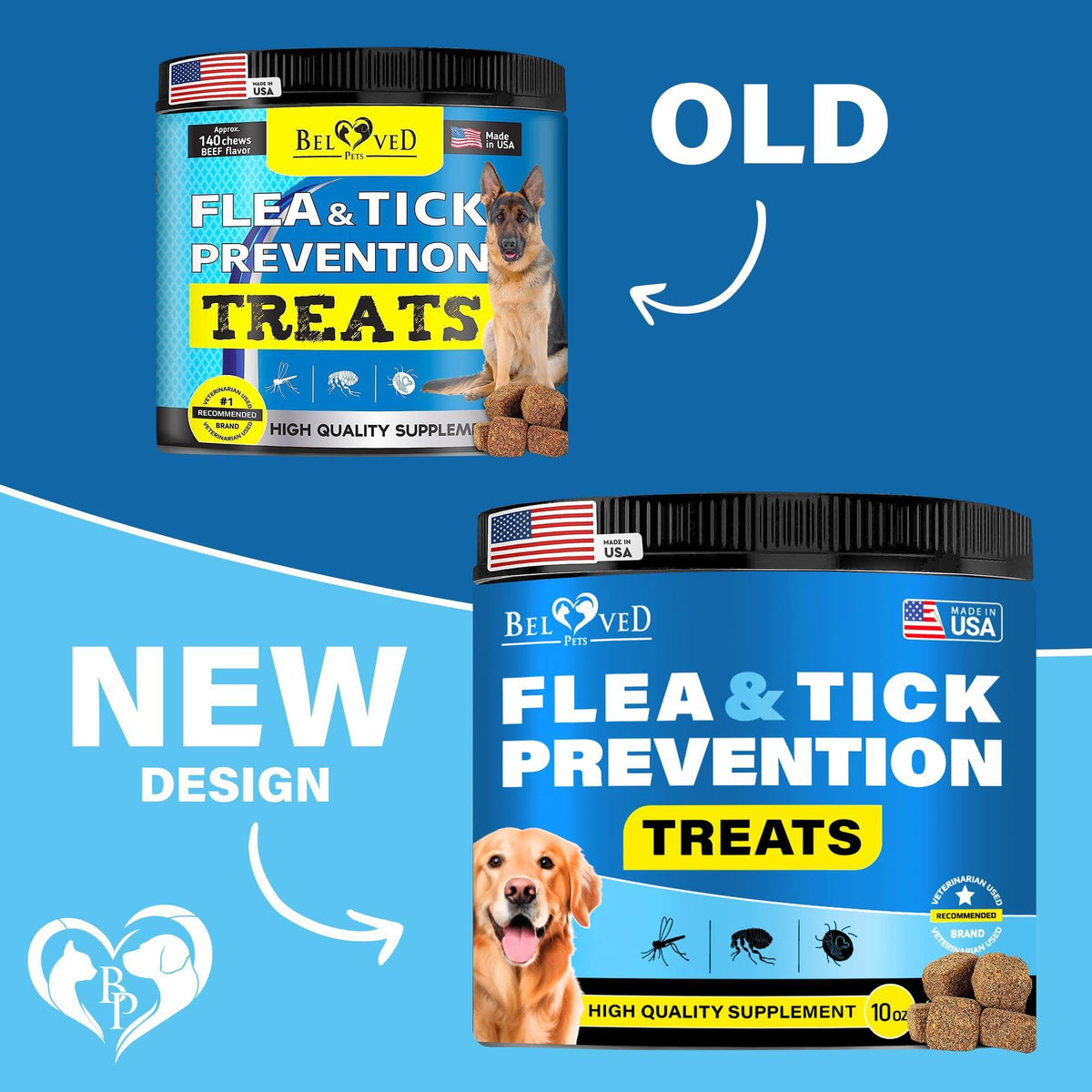 Beef Flea & Tick Prevention Chewable Tablets for Pets