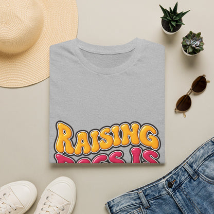Raising Dogs Is Exhausting — Vintage Retro T‑Shirt