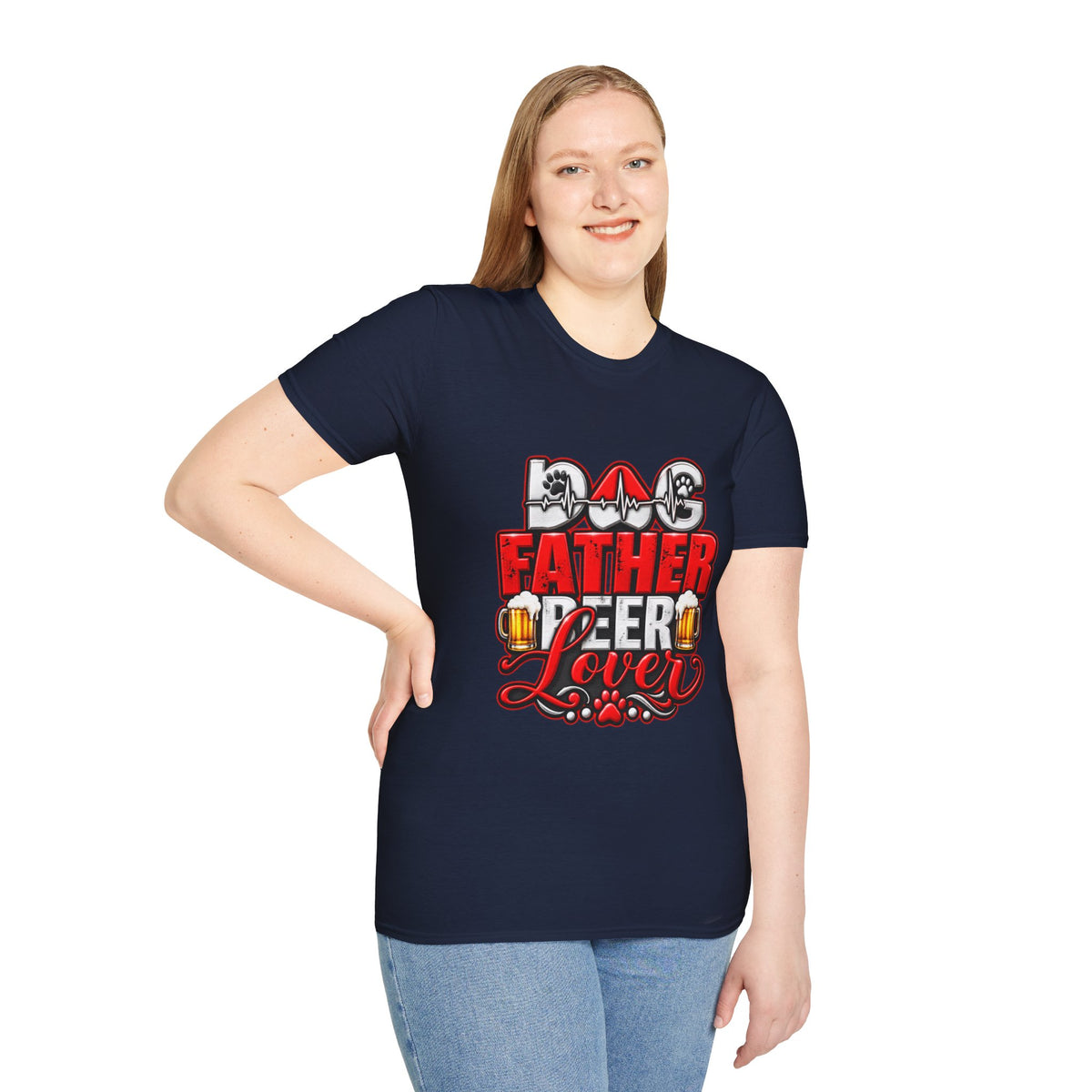 Dog Father Beer Lover T-Shirt