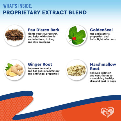 Natural Dog Yeast Infection & Itch Relief Drops