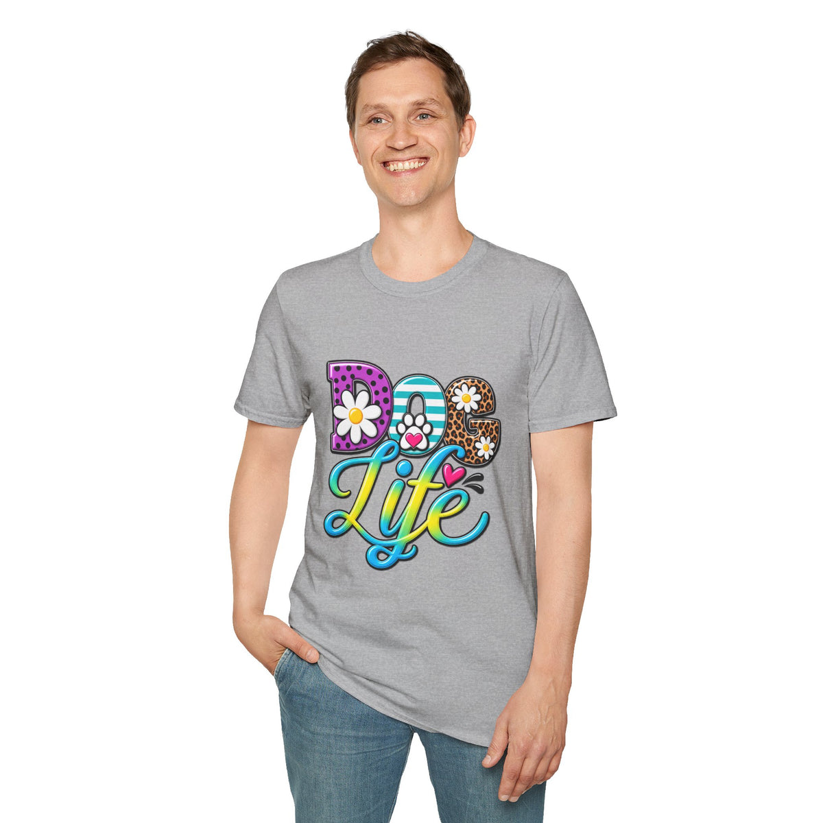 Dog Life T-Shirt — Daisy & Leopard