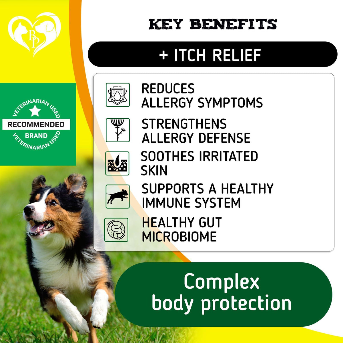 Dog Allergy Relief Chews for Itchy Skin