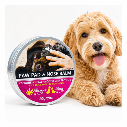 Natural Dog Paw Balm for Dry Paws