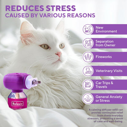 Cat Pheromone Diffuser Refill for Stress & Anxiety