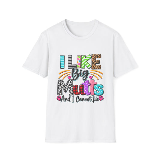I Like Big Mutts T-Shirt – Colorful Dog Lover Tee