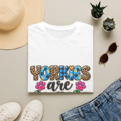 Yorkies Are Angels With Fur T-Shirt