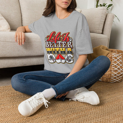 Life Is Better With A Dog T‑Shirt — Retro Pet Lover