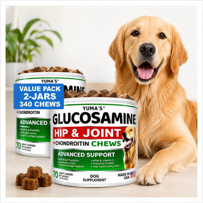 Glucosamine for Dogs – 2 Pack