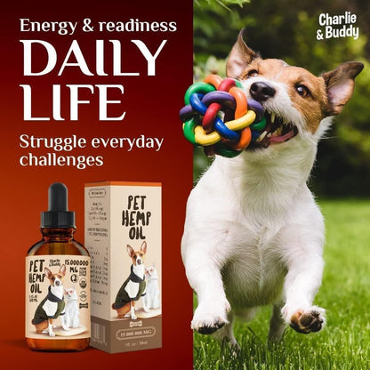 Charlie Buddy Hemp Oil for Dogs & Cats