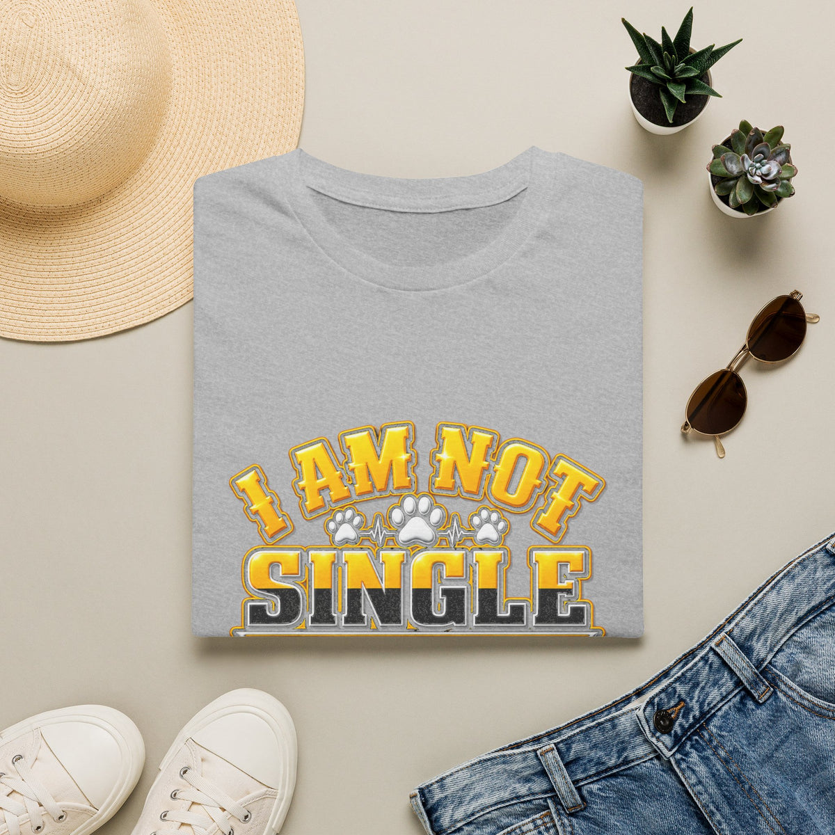 I Am Not Single I Have A Dog T-Shirt — Funny Dog Lover Tee