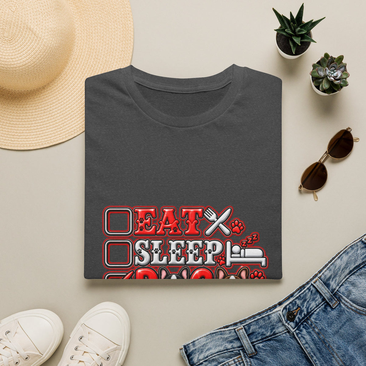 Eat Sleep Dog Repeat T-Shirt