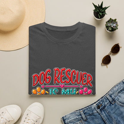 "Dog Rescuer Is My Superpower" Graphic Tee