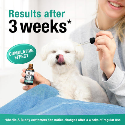Hemp Oil for Dogs & Cats Anxiety Relief