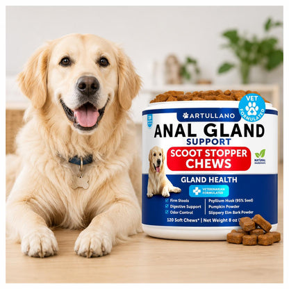 Anal Gland Support Chews for Dogs – Fiber Blend