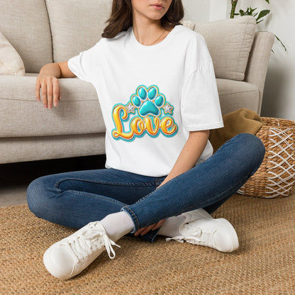 Pet Paw Love T-Shirt