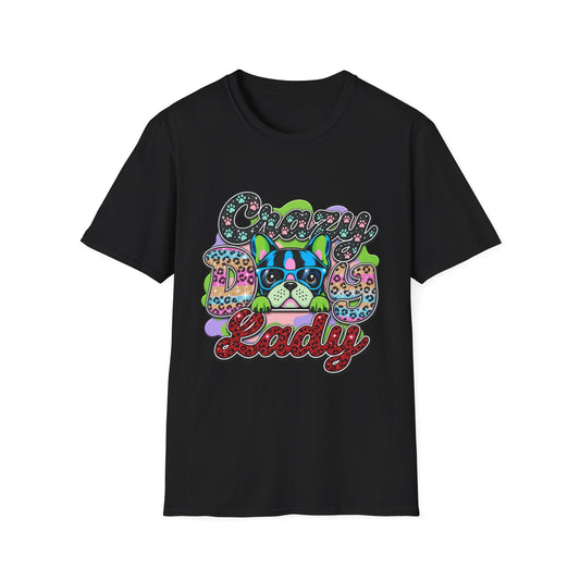 Crazy Dog Graphic T-Shirt