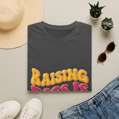 Raising Dogs Is Exhausting — Vintage Retro T‑Shirt
