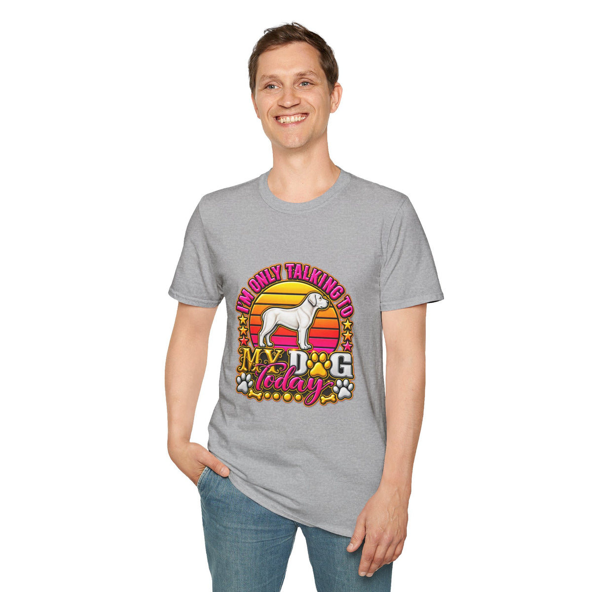 I’m Only Talking To My Dog Today T‑Shirt