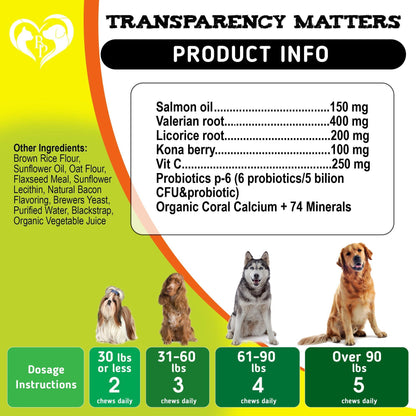 Dog Allergy Relief Chews for Itchy Skin