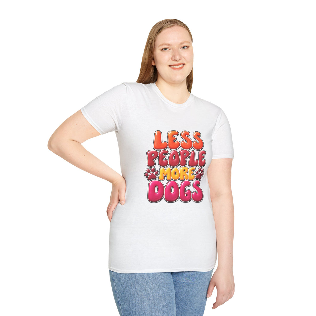Less People More Dogs T-Shirt