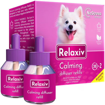Beloved Pets Dog Calming Pheromone Diffuser Refill 2 Pack