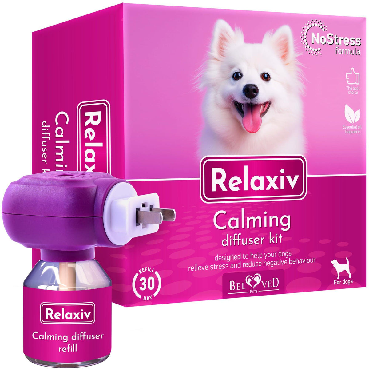 Calming Dog Diffuser Kit for Separation Anxiety